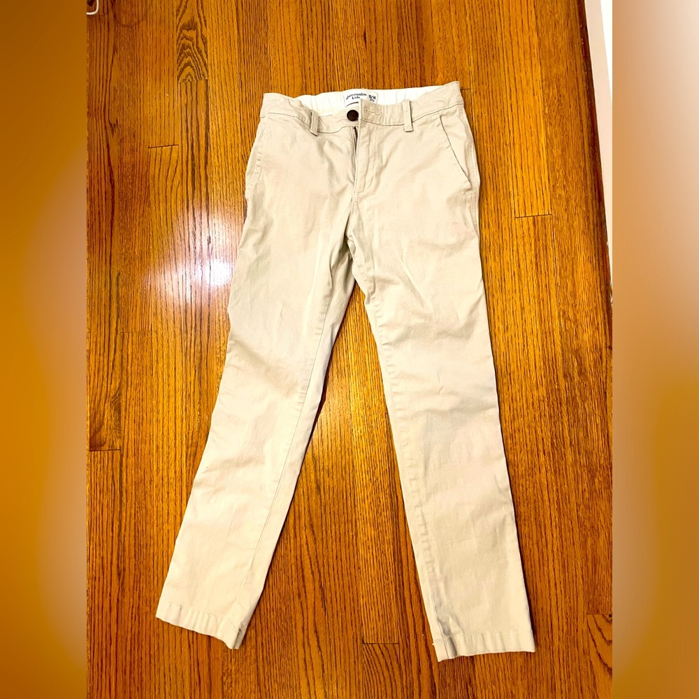 Boys size 13-14 Khakis. Abercrombie & Fitch
